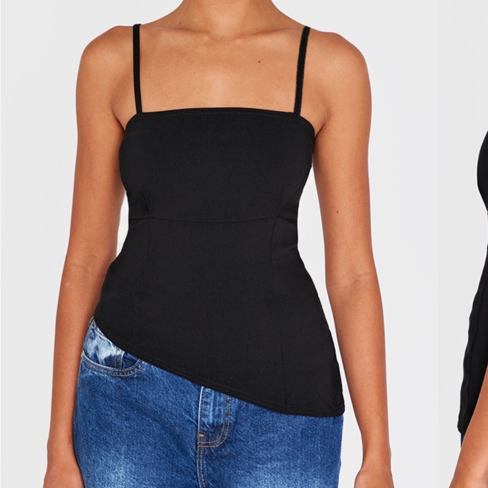 PrettyLittleThing Black Top
